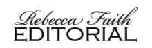 Logo Rebecca Faith Editorial